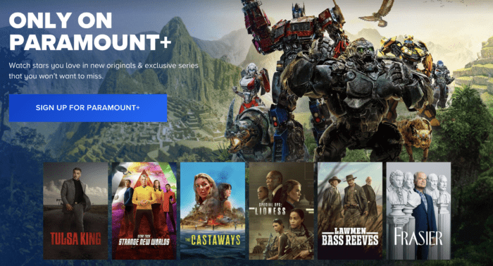 Les Exclusivités de paramount+
