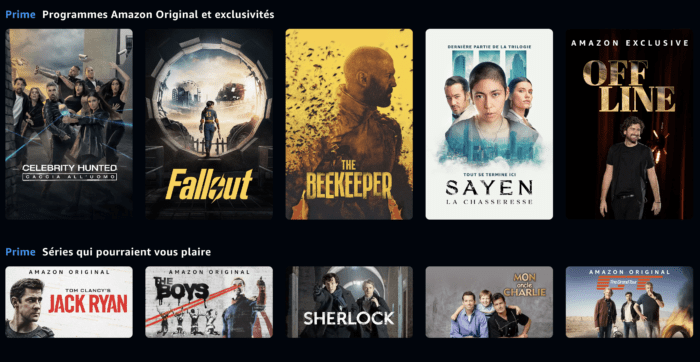 Meilleurs Séries Prime Video