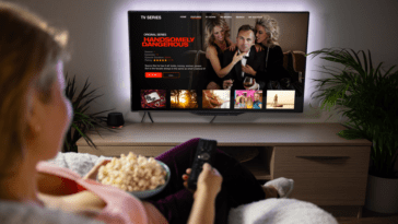Interface TV Netflix
