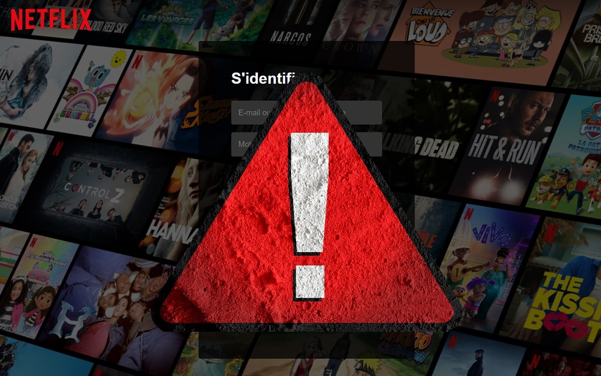 Compte Netflix avec garantie